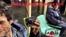 1 000 radios dans la rue