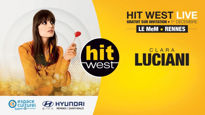 Clara Luciani en concert avec Hit West