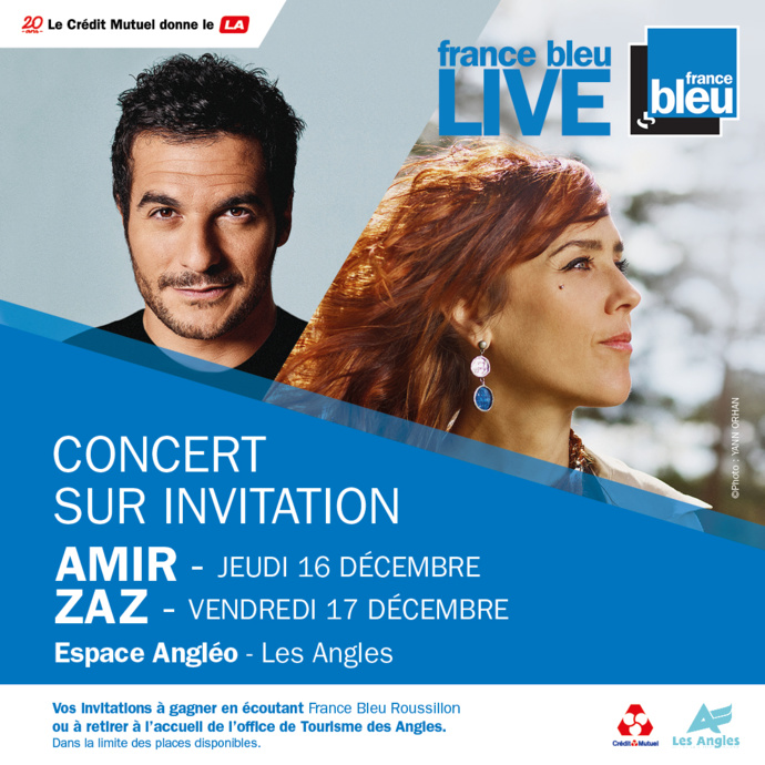 Amir et Zaz réunis dans un France Bleu Live Amir et Zaz réunis dans un France Bleu Live