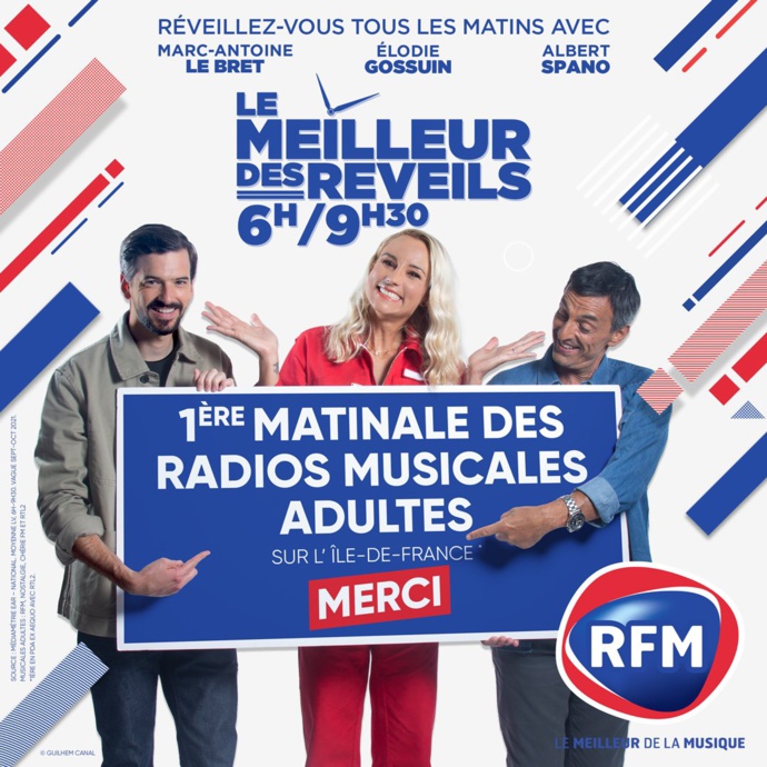 RFM : première radio musicale adulte en Île-de-France