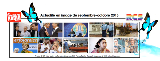L'actualité en image de la période Septembre-Octobre 2013 L'actualité en image de la période Septembre-Octobre 2013