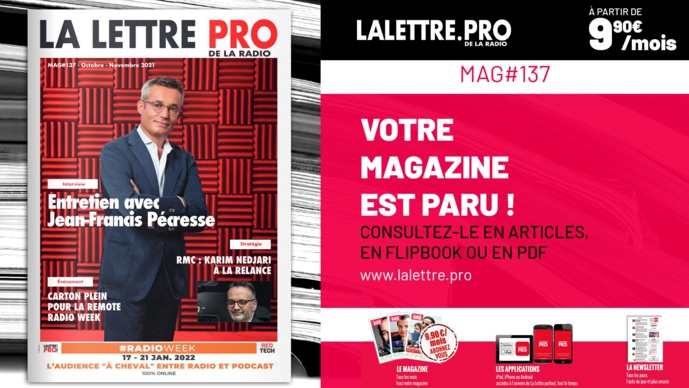 Abonnez-vous à La Lettre Pro de la Radio ! Abonnez-vous à La Lettre Pro de la Radio !