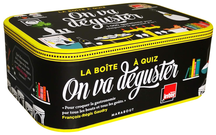 L'émission "On va déguster" dans une boîte à quiz L'émission "On va déguster" dans une boîte à quiz