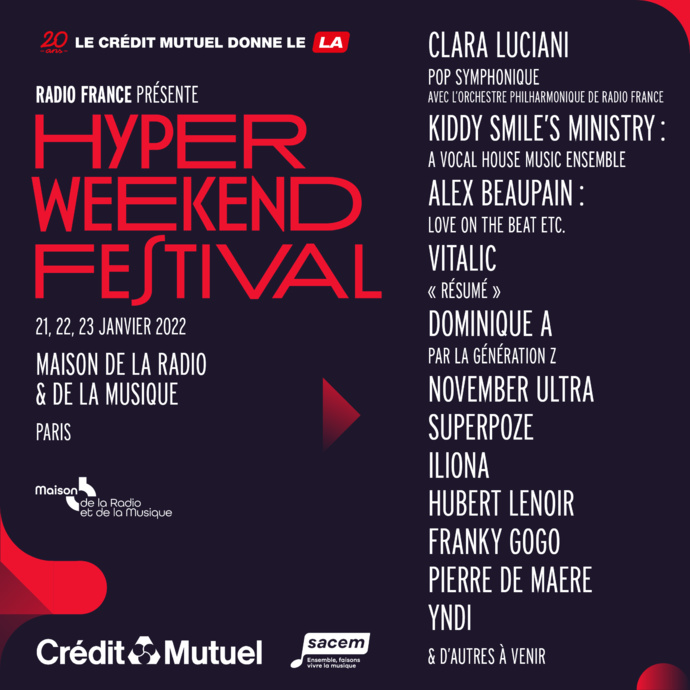 Radio France prépare son Hyper Festival Radio France prépare son Hyper Festival