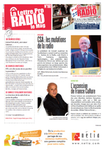 La Lettre Pro de la Radio : découvrez le n° 50 La Lettre Pro de la Radio : découvrez le n° 50