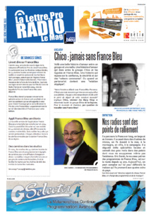 La Lettre Pro de la Radio passe en "mode bleu" La Lettre Pro de la Radio passe en "mode bleu"