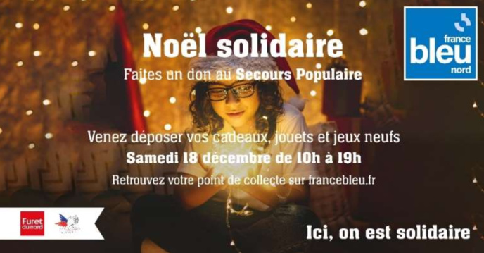 La solidarité au rendez-vous avec France Bleu Nord