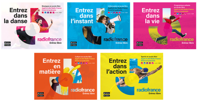 Une nouvelle campagne de publicité pour Radio France