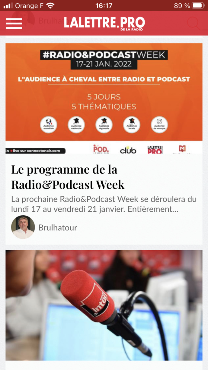 Téléchargez l'application gratuite de La Lettre Pro Téléchargez l'application gratuite de La Lettre Pro