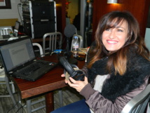 Tina Sanchez, journaliste de terrain! Tina Sanchez, journaliste de terrain!