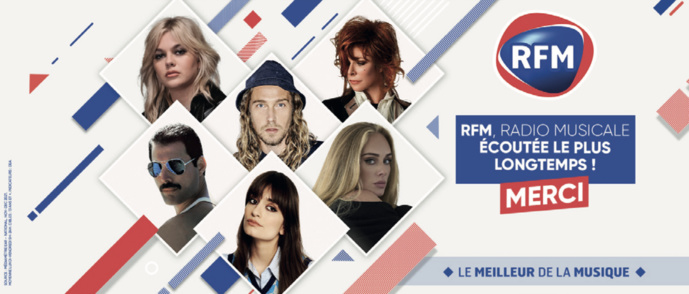 RFM : la radio musicale écoutée le plus longtemps RFM : la radio musicale écoutée le plus longtemps