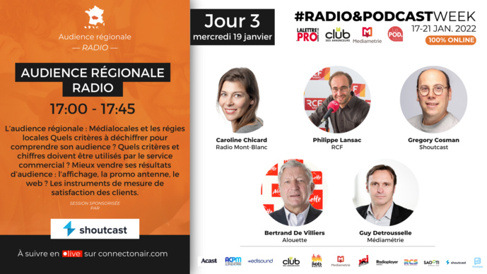 Cette semaine, c'est la Radio&Podcast Week Cette semaine, c'est la Radio&Podcast Week