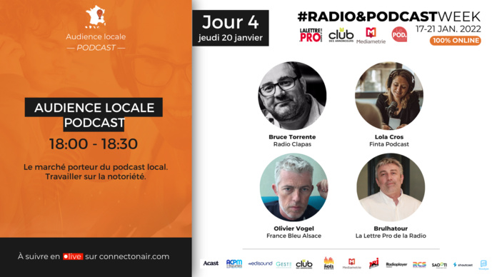 Cette semaine, c'est la Radio&Podcast Week Cette semaine, c'est la Radio&Podcast Week