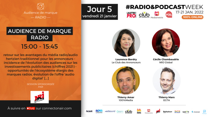 Cette semaine, c'est la Radio&Podcast Week Cette semaine, c'est la Radio&Podcast Week