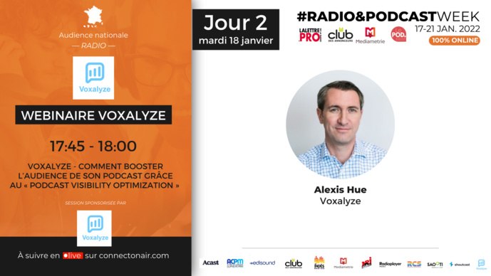 Cette semaine, c'est la Radio&Podcast Week Cette semaine, c'est la Radio&Podcast Week