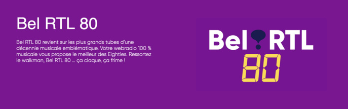 Six nouvelles webradios motorisées par Bel RTL Six nouvelles webradios motorisées par Bel RTL