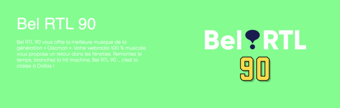 Six nouvelles webradios motorisées par Bel RTL