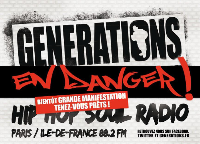 La Hip Hop Soul Radio "Générations" est-elle en danger ? La Hip Hop Soul Radio "Générations" est-elle en danger ?