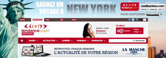 Le site de Tendance Ouest piraté Le site de Tendance Ouest piraté