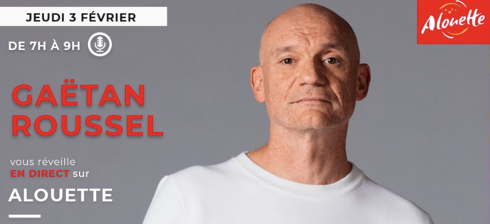 Gaëtan Roussel, invité de la matinale d'Alouette Gaëtan Roussel, invité de la matinale d'Alouette