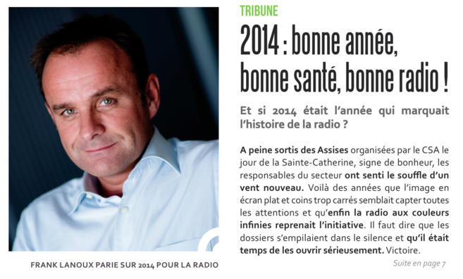 Bonne année, bonne santé, bonne radio ! Bonne année, bonne santé, bonne radio !