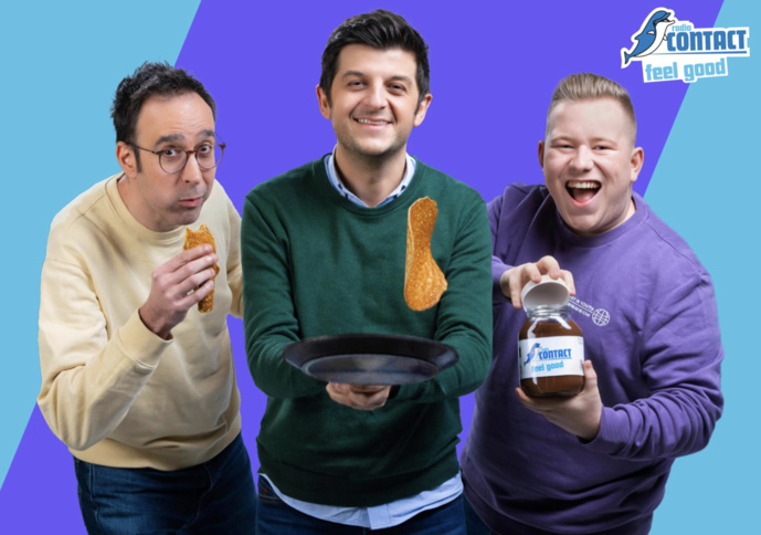 Radio Contact fait sauter les crêpes Radio Contact fait sauter les crêpes