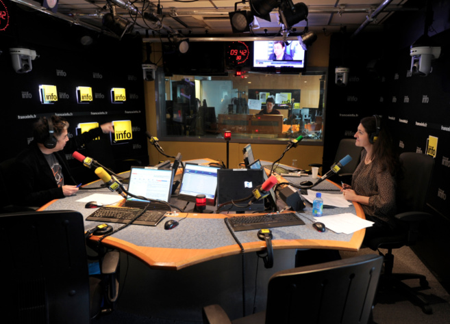 Un des studios de France Info © Radio France / Christophe Abramowitz Un des studios de France Info © Radio France / Christophe Abramowitz