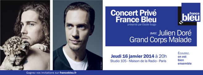 France Bleu : un nouveau "Concert Privé" France Bleu : un nouveau "Concert Privé"