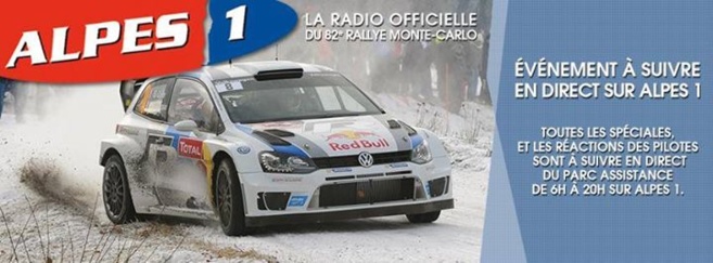 Alpes 1 couvre le rallye de Monte-Carlo Alpes 1 couvre le rallye de Monte-Carlo