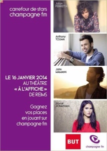 Carrefour de Stars pour Champagne FM