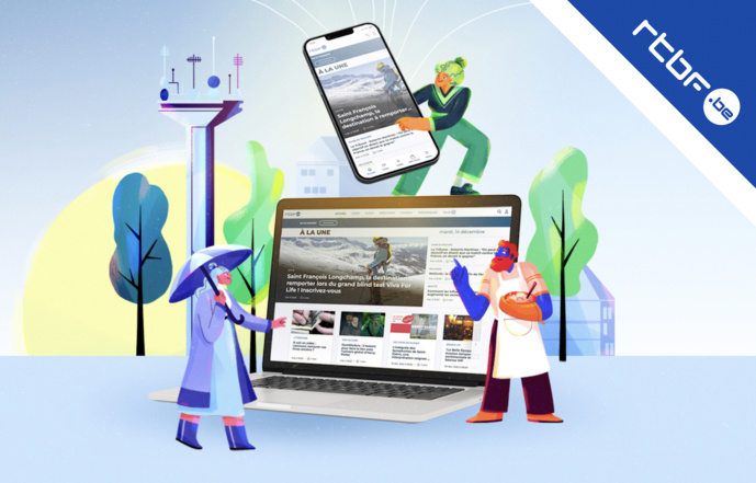 La RTBF met en ligne sa nouvelle application La RTBF met en ligne sa nouvelle application