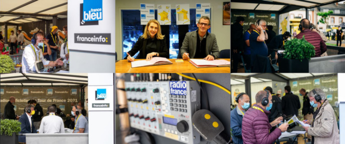Radio France et le Tour de France renouvellent leur partenariat pour 3 ans 