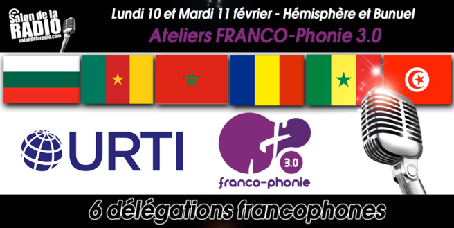 La FRANCO-Phonie 3.0 au Salon de la Radio La FRANCO-Phonie 3.0 au Salon de la Radio