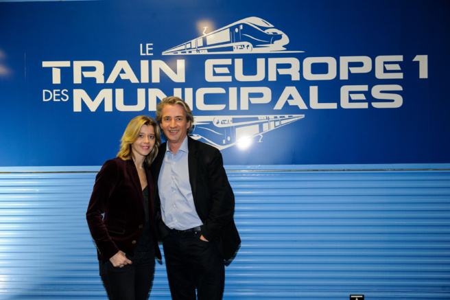 Wendy Bouchard et Nicolas Poincaré © Christophe Petit-Tesson / Capa Pictures / Europe 1 Wendy Bouchard et Nicolas Poincaré © Christophe Petit-Tesson / Capa Pictures / Europe 1