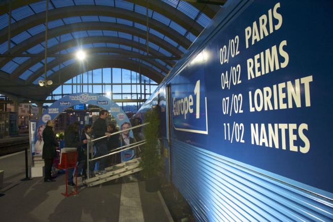 Embarquement immédiat dans le Train Europe 1 © Benjamin Segura - CAPA Pictures