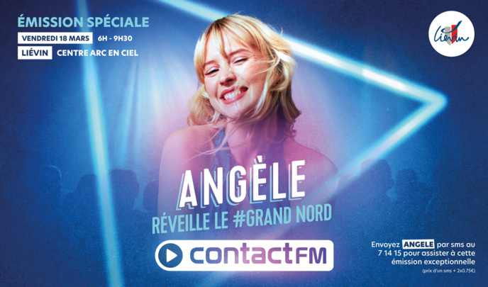 Angèle réveille les auditeurs de Contact FM Angèle réveille les auditeurs de Contact FM