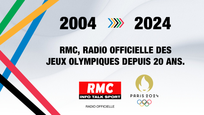 RMC sera la radio officielle des J.O. de Paris 2024