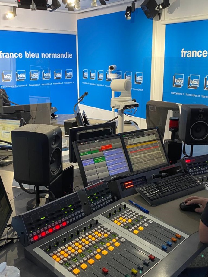Le stdudio de France Bleu Normandie © France Bleu Normandie Le stdudio de France Bleu Normandie © France Bleu Normandie