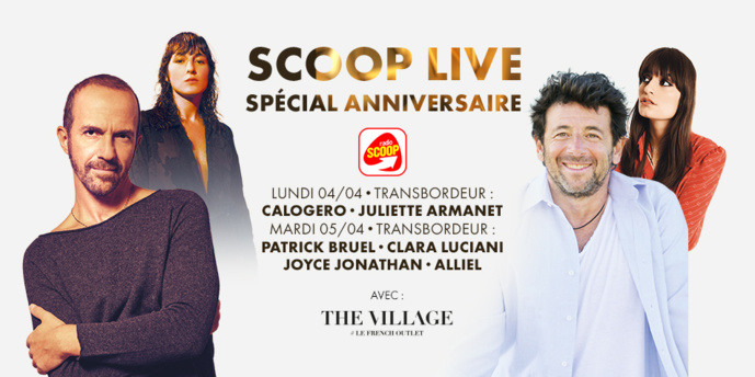 Radio Scoop : une série de concerts pour son anniversaire Radio Scoop : une série de concerts pour son anniversaire