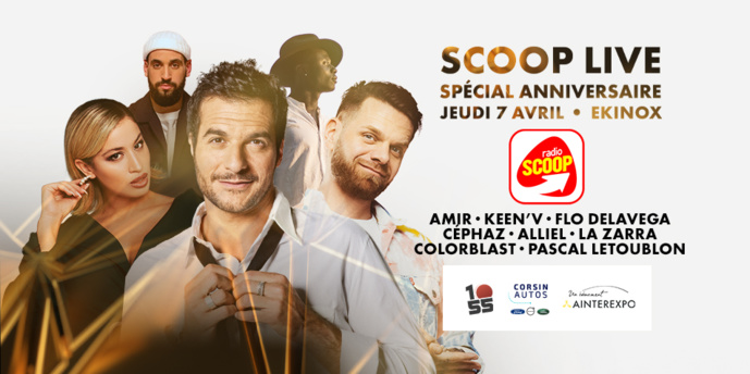 Radio Scoop : une série de concerts pour son anniversaire Radio Scoop : une série de concerts pour son anniversaire