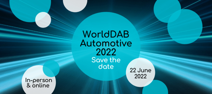 Le prochain WorldDAB Automotive aura lieu le 22 juin Le prochain WorldDAB Automotive aura lieu le 22 juin