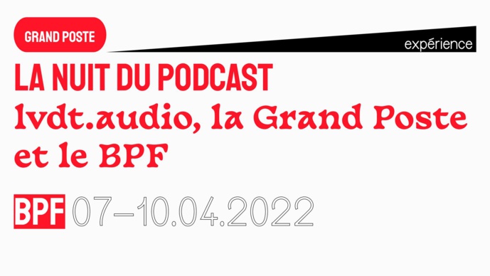 Une "Nuit du podcast belge" au Brussels Podcast Festival