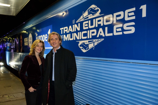Wendy Bouchard et Nicolas Poincaré, des habitués du Train Europe 1