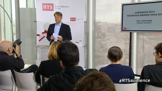 Gilles Marchand, directeur de la RTS