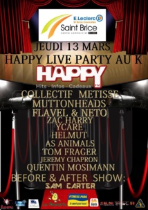 Happy Live Party pour Happy FM Happy Live Party pour Happy FM