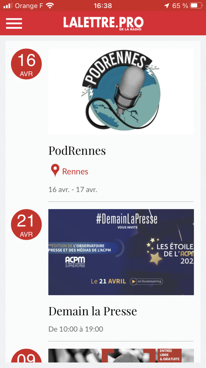 Téléchargez l'application gratuite de La Lettre Pro de la Radio Téléchargez l'application gratuite de La Lettre Pro de la Radio