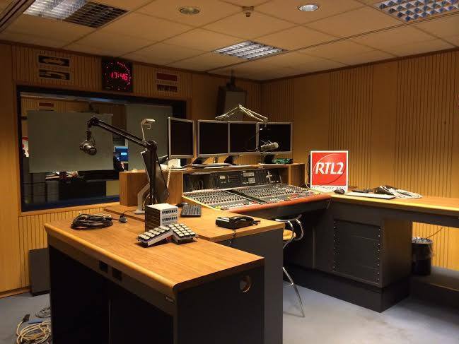 Les studios de RTL2 Luxembourg font probablement restés quelques temps en chantier...