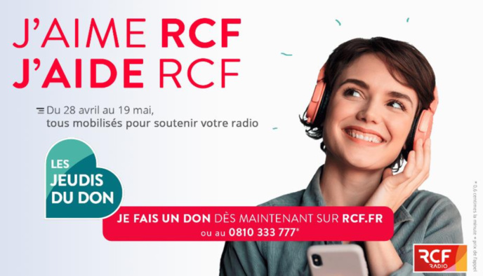 RCF organise les "Jeudis du don" RCF organise les "Jeudis du don"