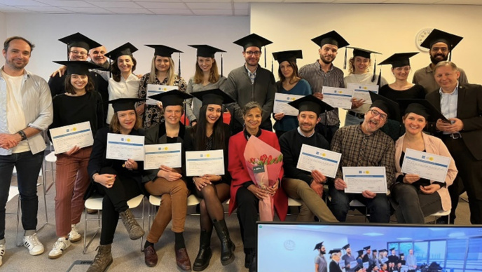 La promotion 2022 du CQP animateur radio de l’INA La promotion 2022 du CQP animateur radio de l’INA