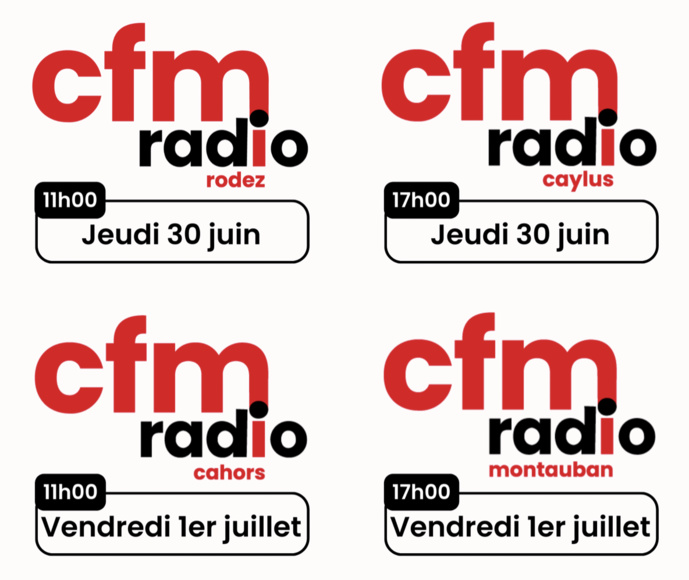 CFM : 4 studios prochainement inaugurés CFM : 4 studios prochainement inaugurés